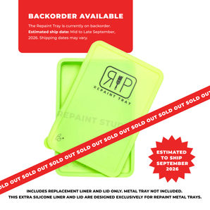 BACKORDER - EXTRA Liner and Lid - ONLY Fits Repaint Metal Trays