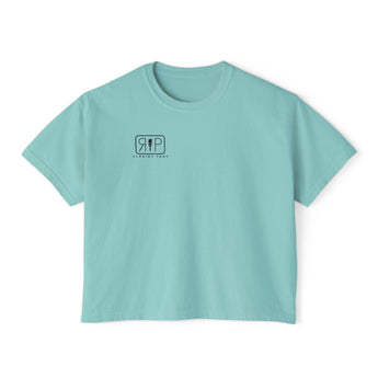 RIP Plastic Trays Women's Boxy Tee Chalky Mint