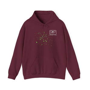 Repaint Paint Hoodie Maroon