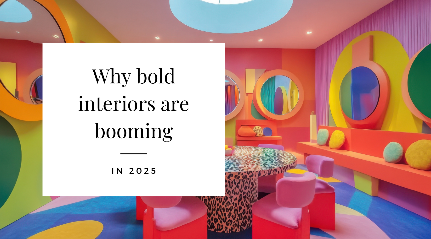 Why bold interiors are booming in 2025 – Repaint Studios