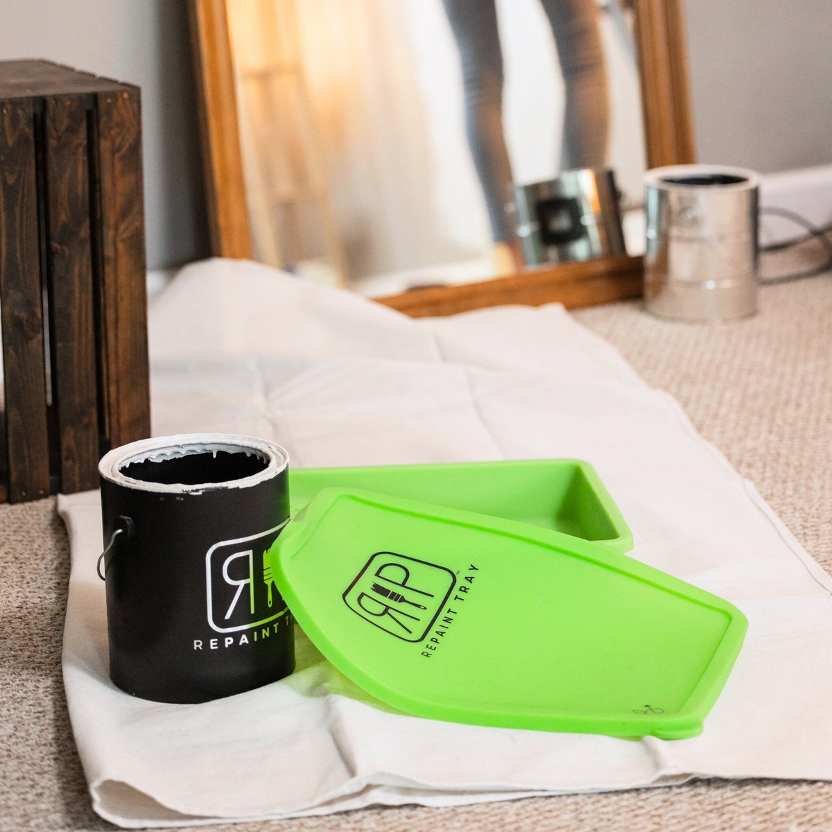 Silicone Paint Tray Liner and Lid – Repaint Studios