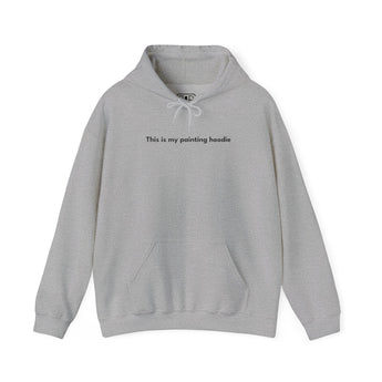 This is my painting hoodie Sport Grey